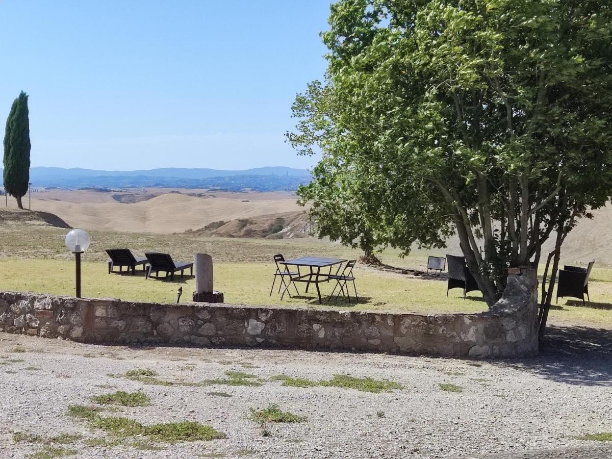 Podere Il Granaio - Crete Senesi - Tuscany Sienne Extérieur photo