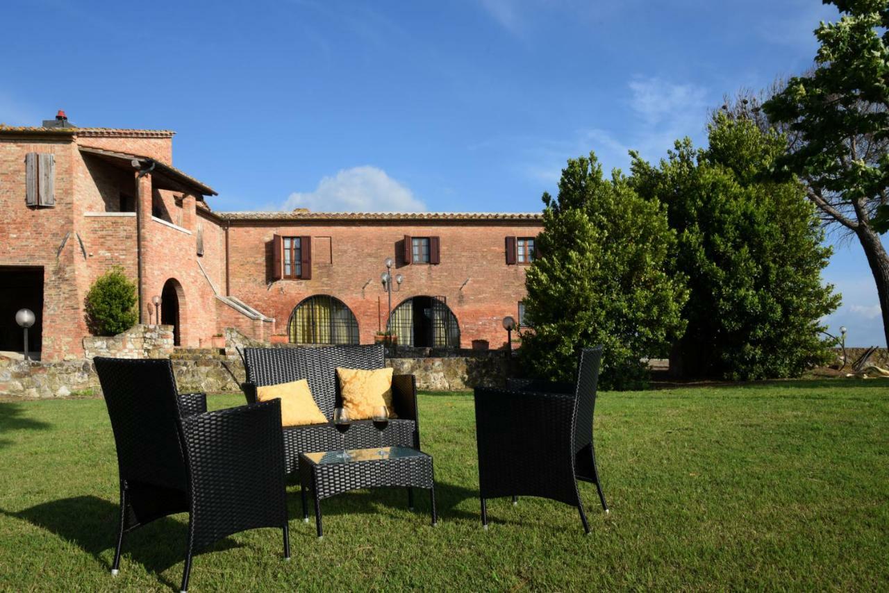 Podere Il Granaio - Crete Senesi - Tuscany Sienne Extérieur photo